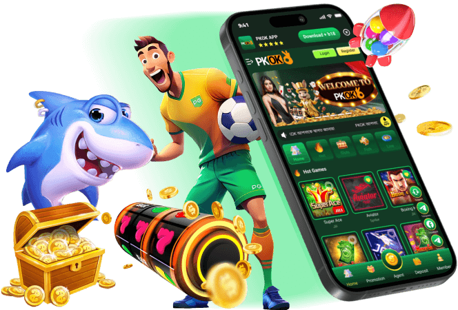 pkluck online casino app in Bangladesh