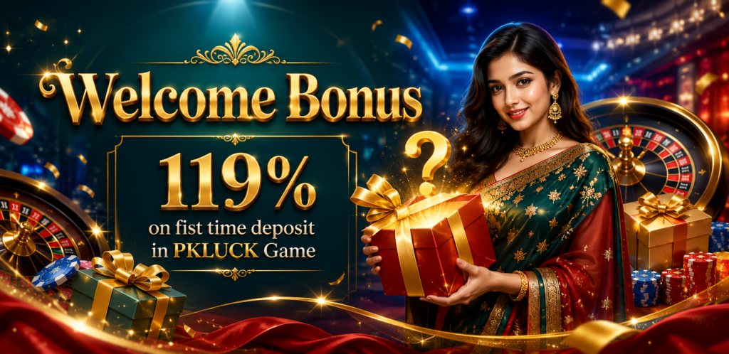 PKLUCK welcome bonus